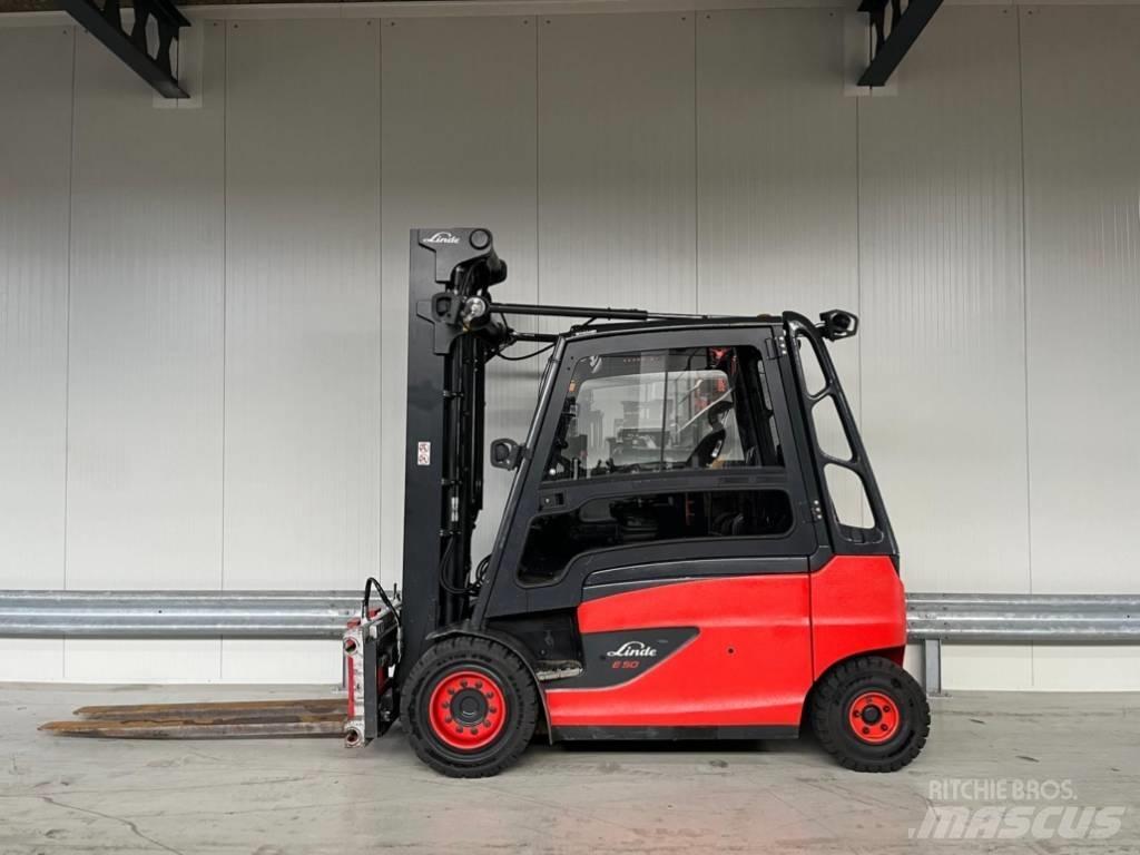 Linde E 50 Ηλεκτρικά περονοφόρα ανυψωτικά κλαρκ