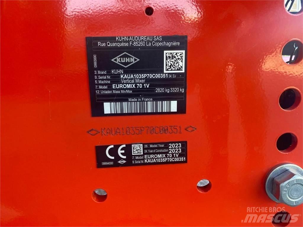 Kuhn Euromix 1 Τροφοδότες μειγμάτων