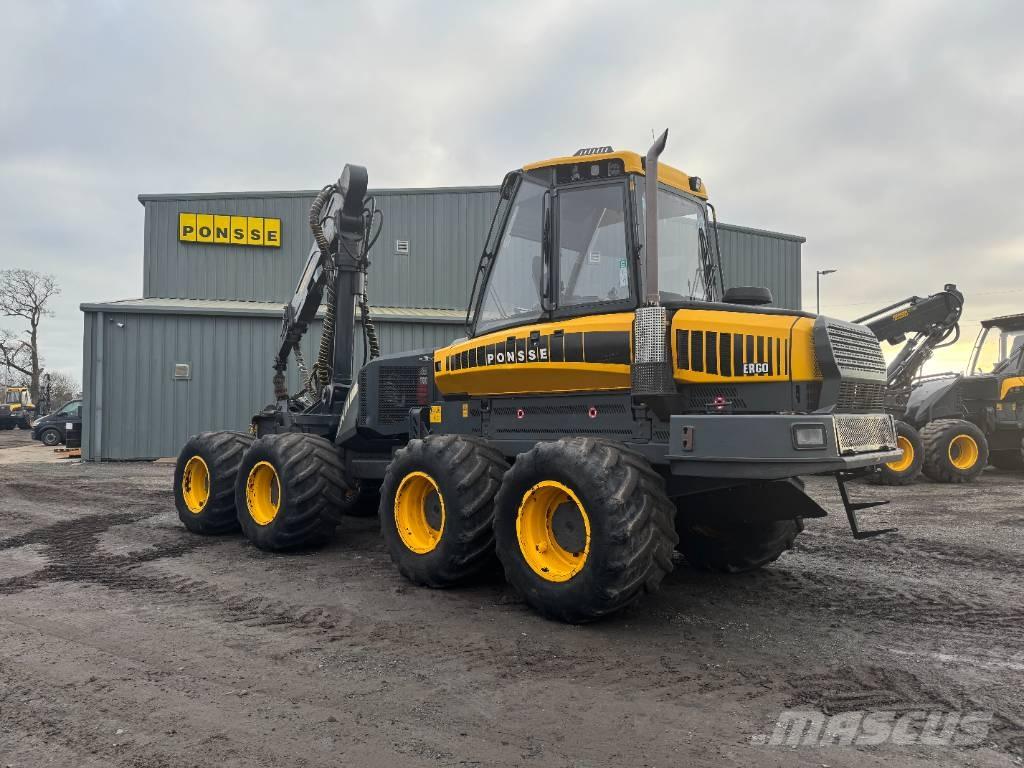 Ponsse Ergo 8W Θεριζοαλωνιστικές μηχανές