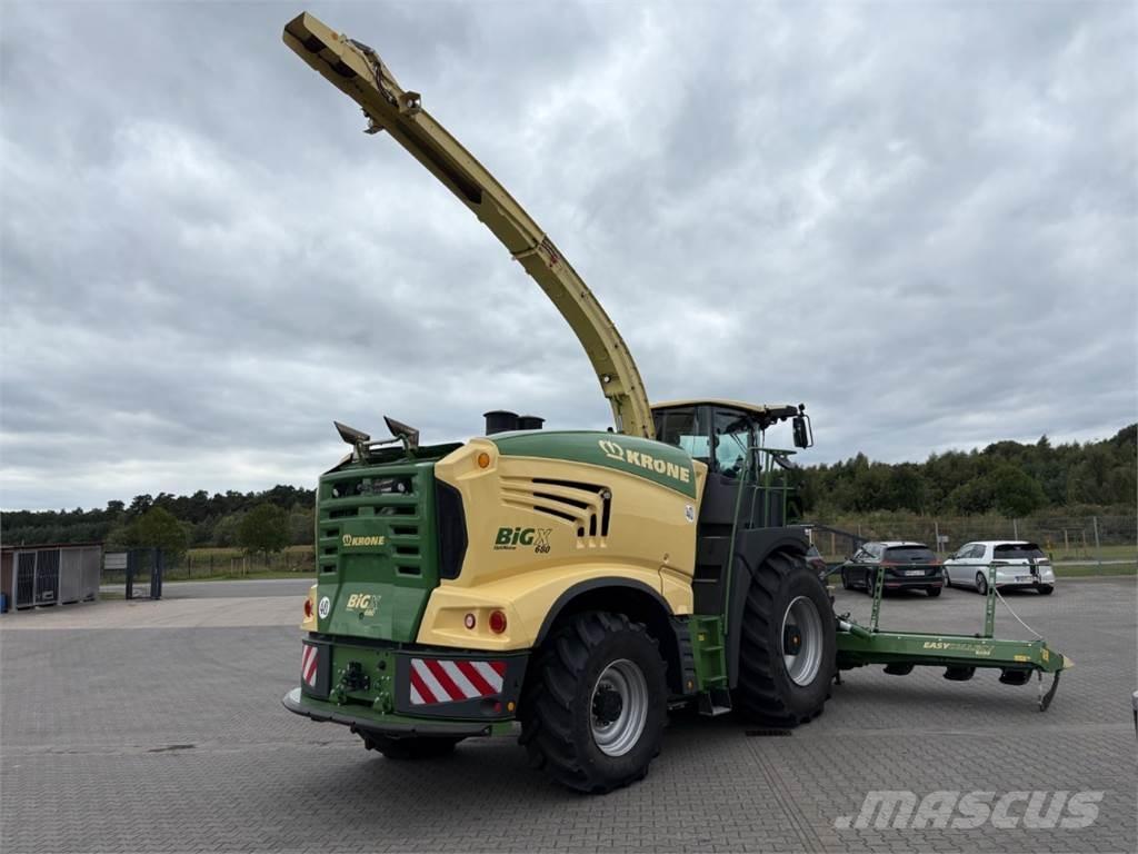 Krone BIG X 680 Ενσιρωκοπτικές μηχανές