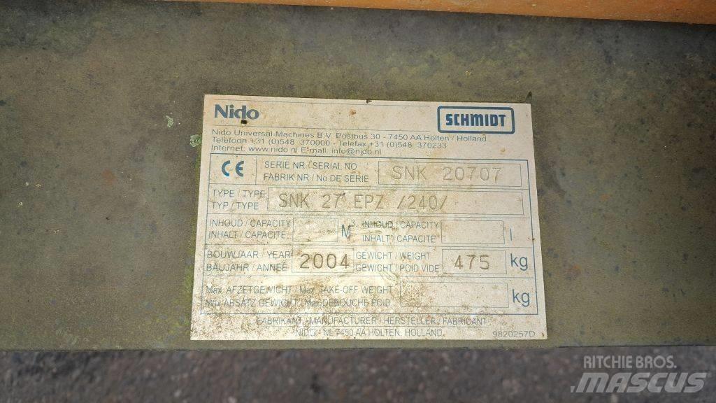 Nido SNK27 EPZ Εκχιονιστήρες και χιονοδιώχτες