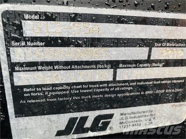 JLG G 12-55 A Τηλεσκοπικοί ανυψωτές