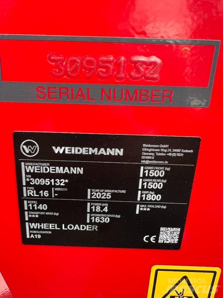 Weidemann 1140 Φορτωτές πολλαπλών χρήσεων
