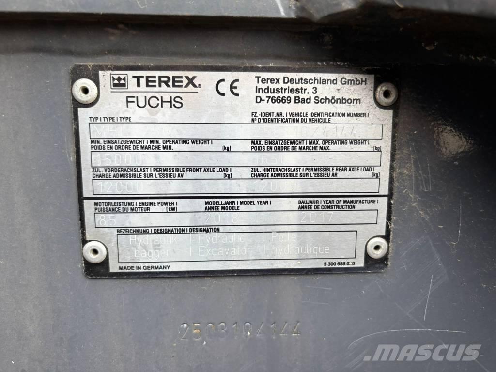 Fuchs MHL 250 Βιομηχανικά μηχανήματα διαχείρισης αποβλήτων