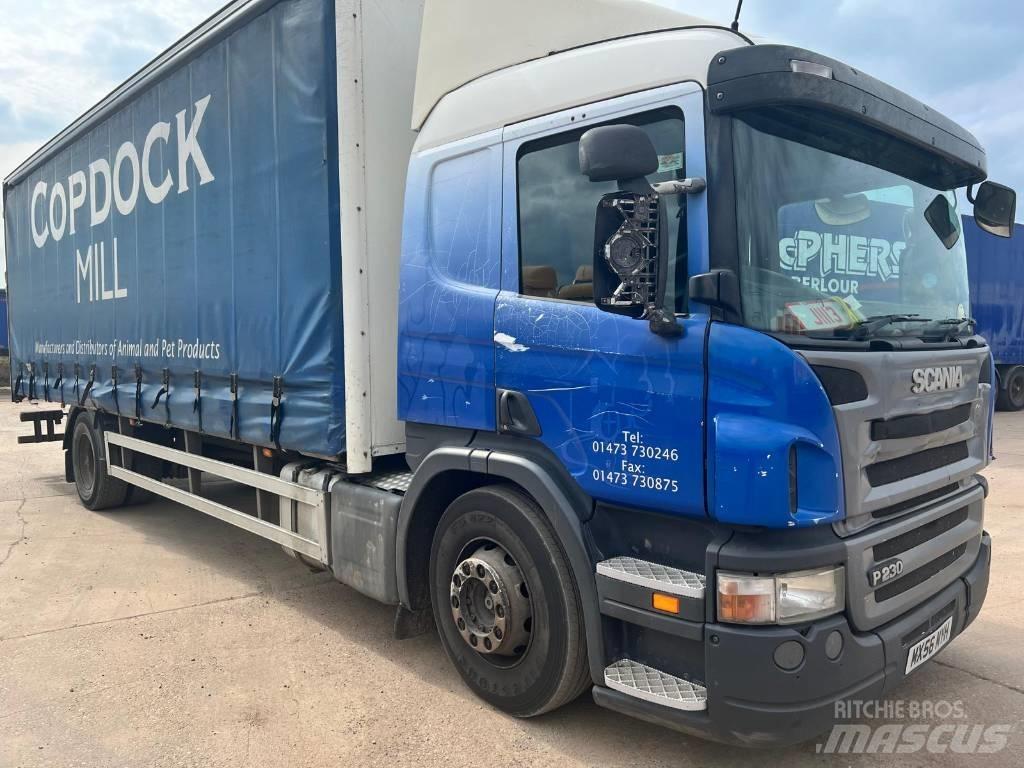 Scania P 230 Φορτηγά Καρότσα - Κουρτίνα