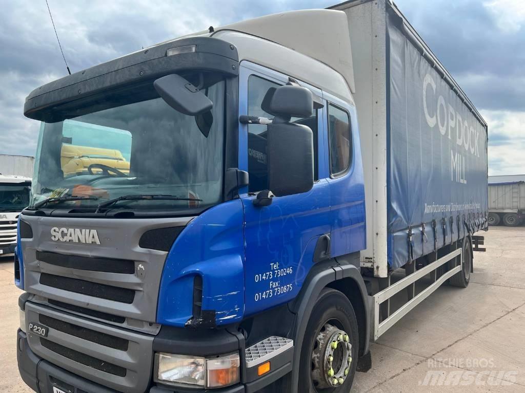 Scania P 230 Φορτηγά Καρότσα - Κουρτίνα