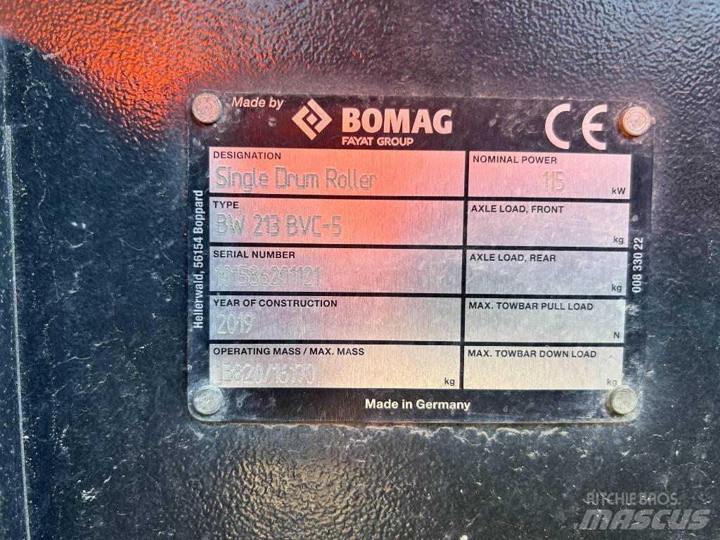Bomag BW 213 Οδοστρωτήρες μονού κυλίνδρου