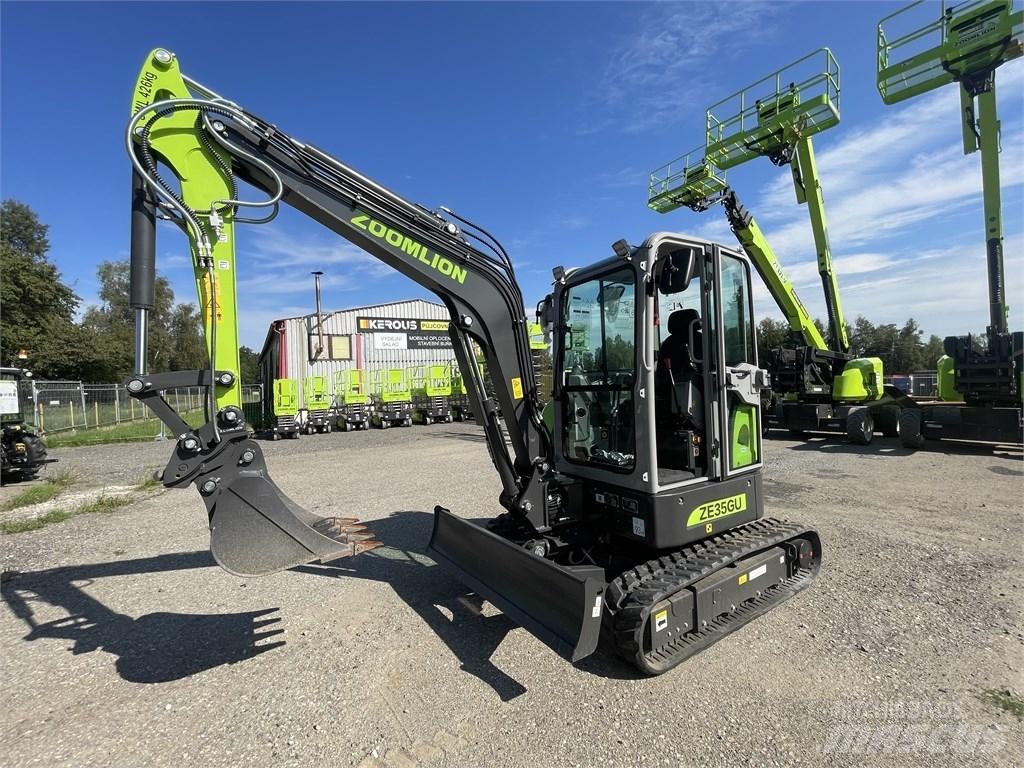 Zoomlion ZE35GU Εκσκαφάκι (διαβολάκι) < 7t