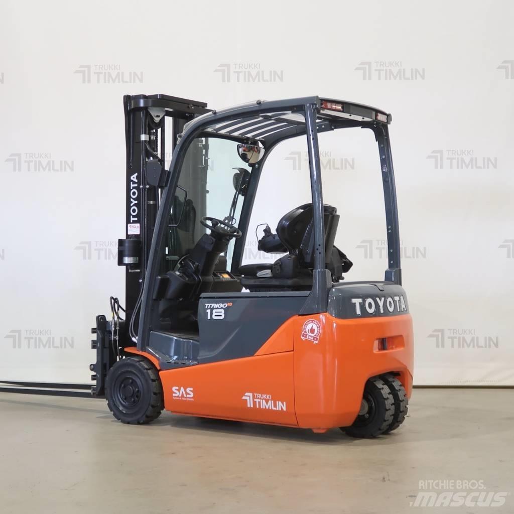 Toyota 8FBE18T Ηλεκτρικά περονοφόρα ανυψωτικά κλαρκ