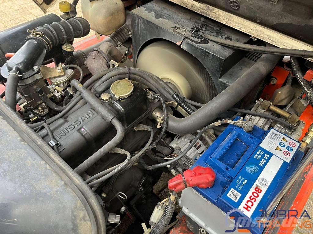 Nissan APJ02A25PU Περονοφόρα ανυψωτικά κλαρκ με φυσικό αέριο LPG