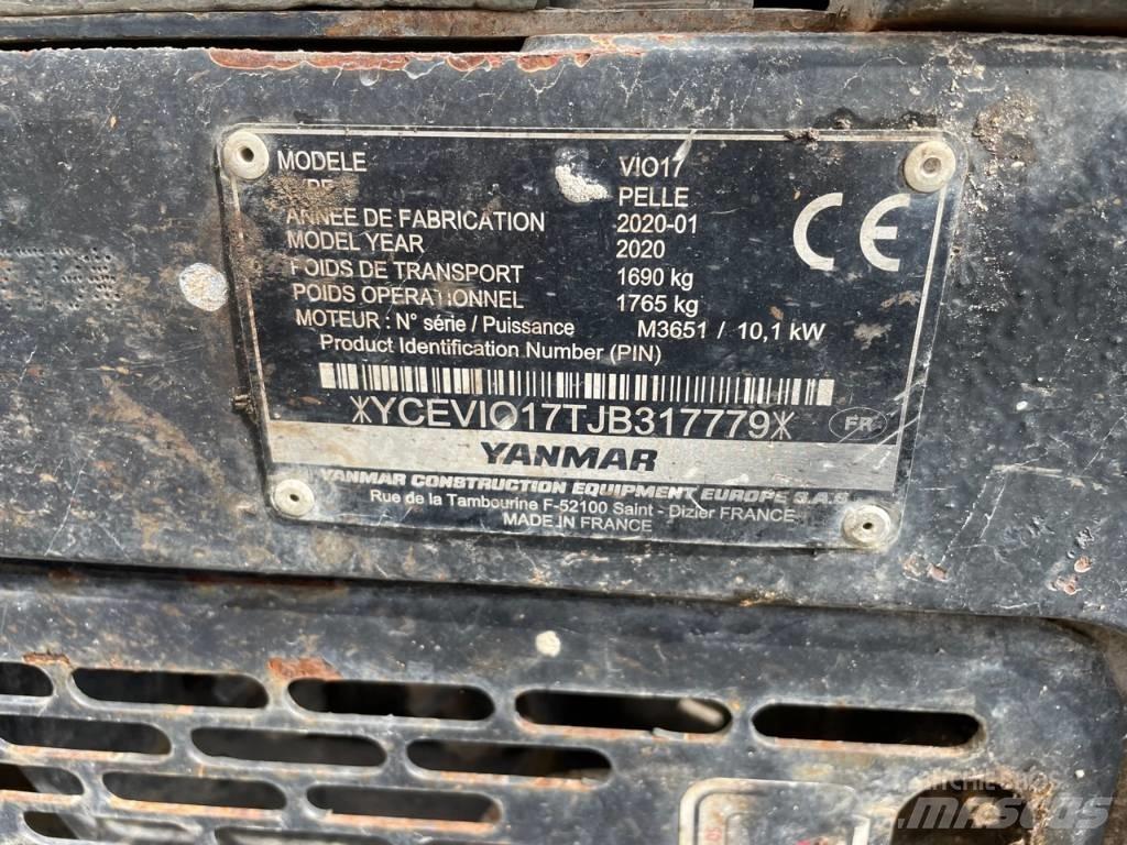 Yanmar Vio 17 U Εκσκαφάκι (διαβολάκι) < 7t