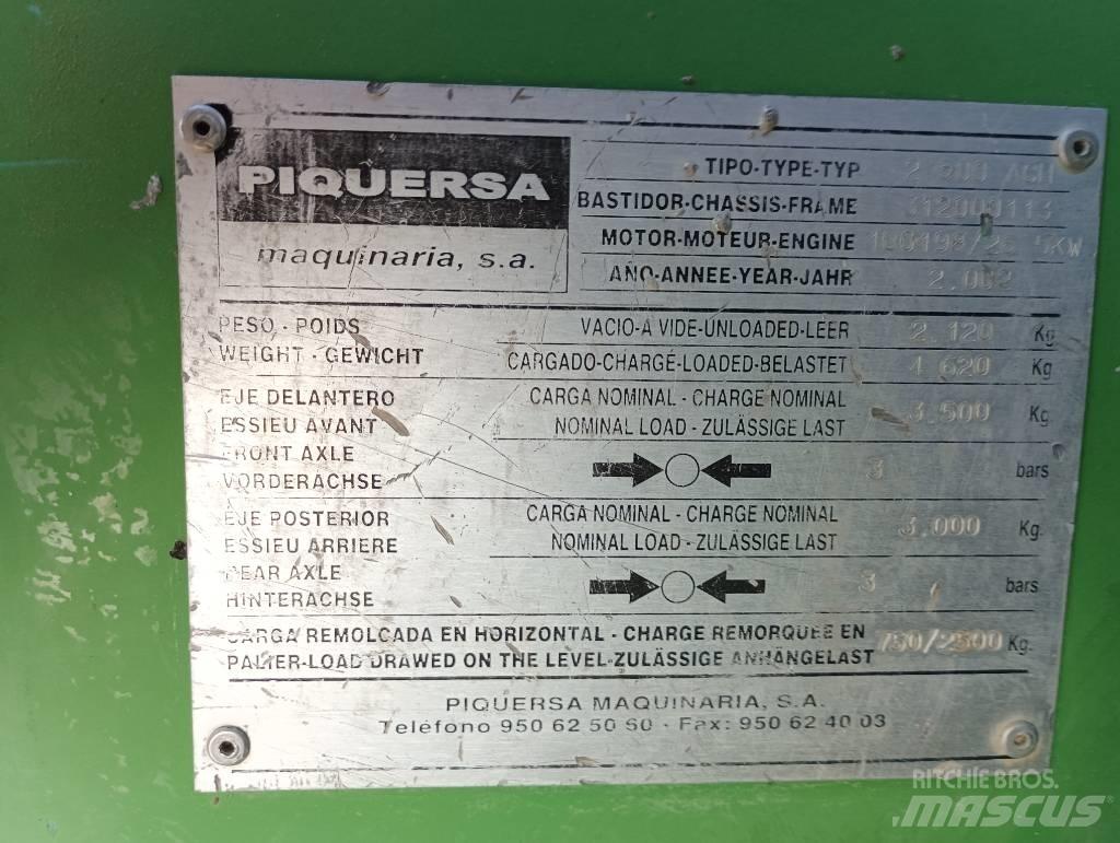 Piquersa 2500 ACH Dumpers εργοταξίου