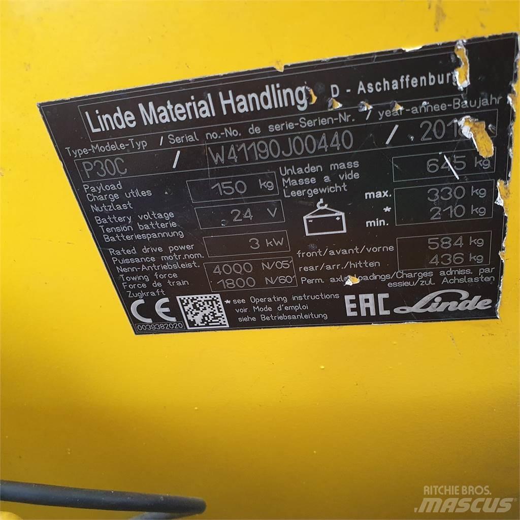 Linde P30C Φορτηγά ρυμούλκησης