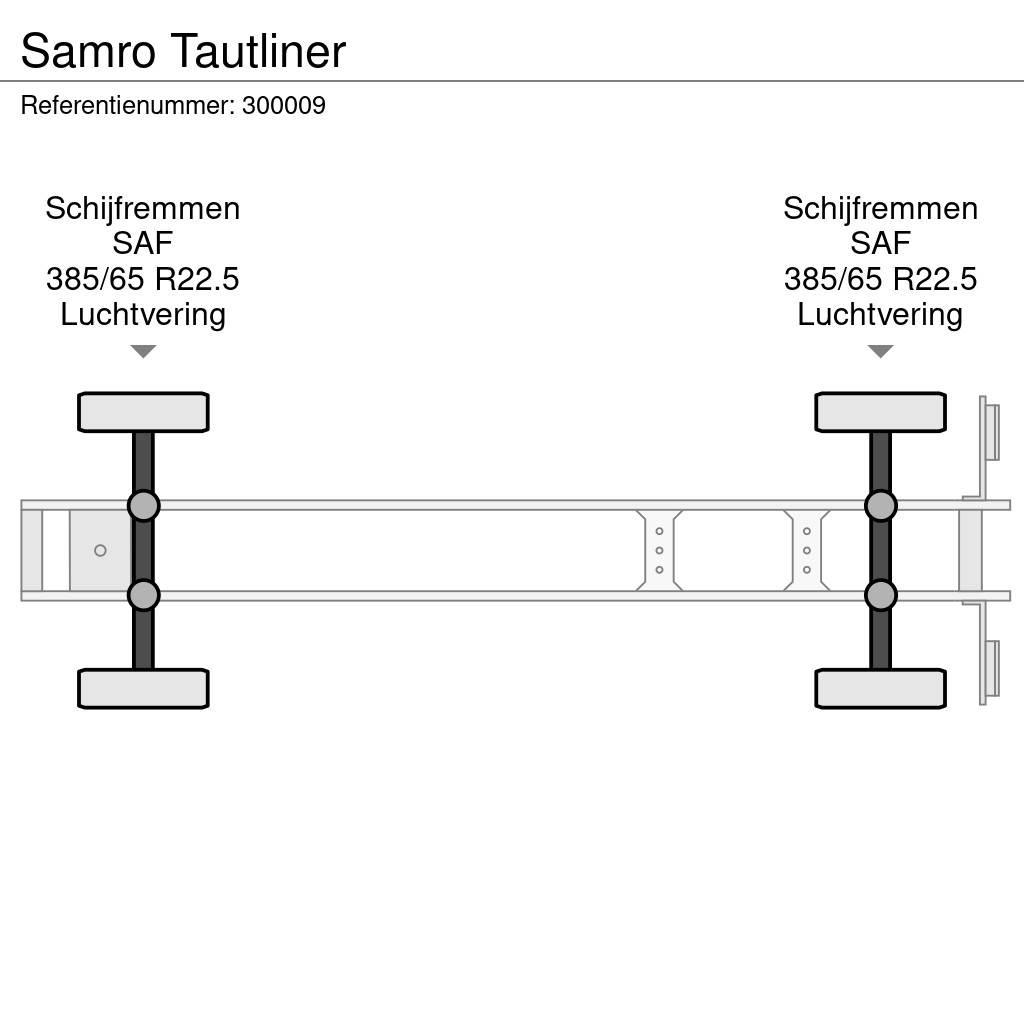 Samro Tautliner Ημιρυμούλκες Κουρτίνα