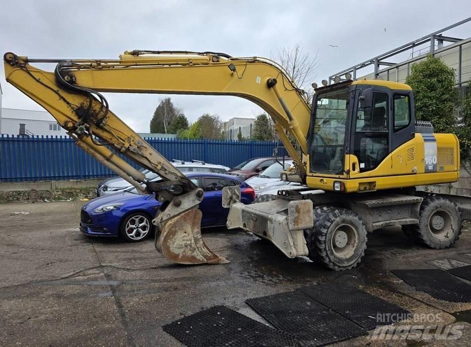 Komatsu PW 160-7 Εκσκαφείς με τροχούς - λάστιχα