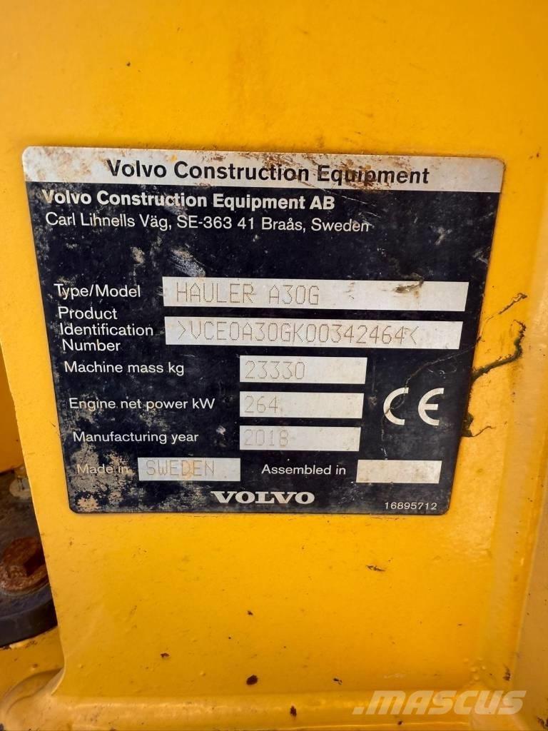 Volvo A 30 G Σπαστό Dump Truck ADT