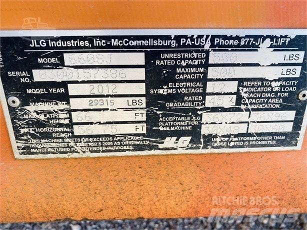 JLG 600 SJ Ανυψωτήρες με τηλεσκοπικό βραχίονα