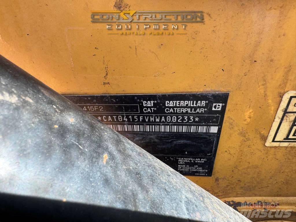 CAT 415F 2 Εκσκαφείς Φορτωτές τύπου JCB