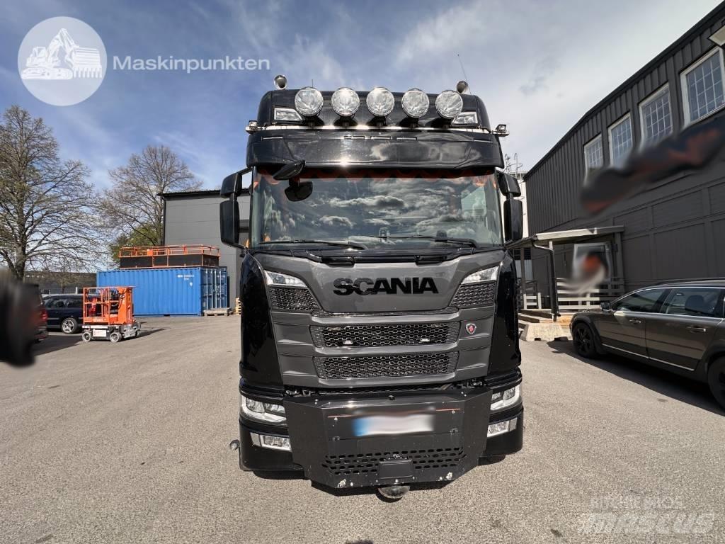 Scania R 500 Φορτηγά με Γερανό
