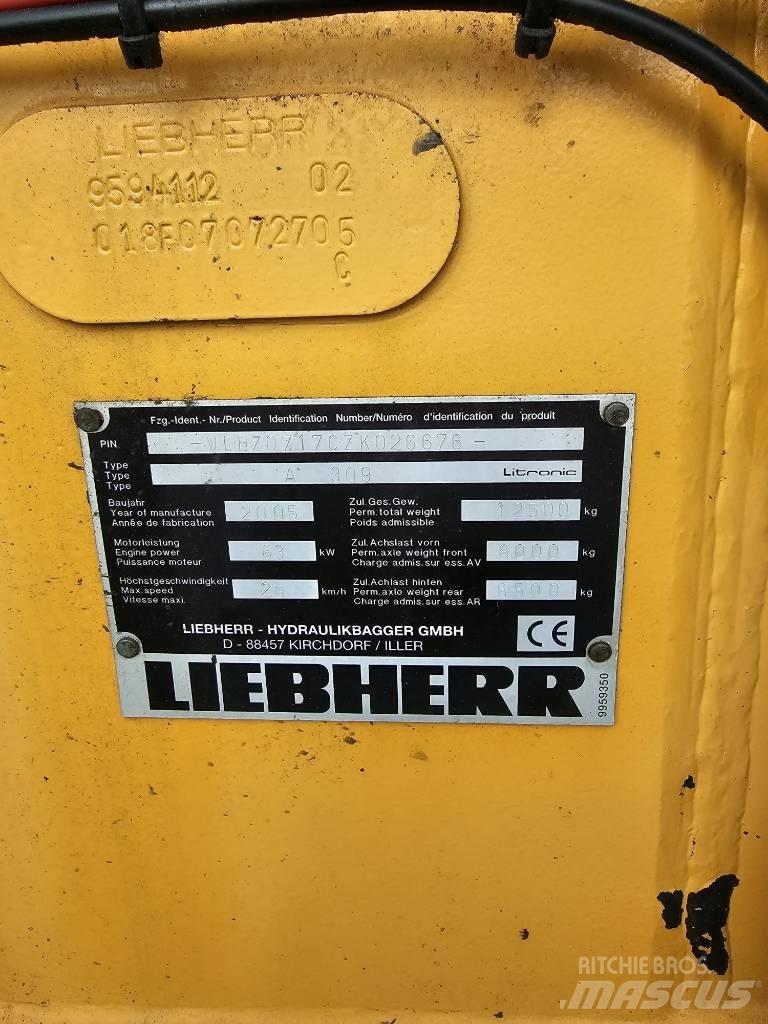 Liebherr A 309 Εκσκαφείς με τροχούς - λάστιχα