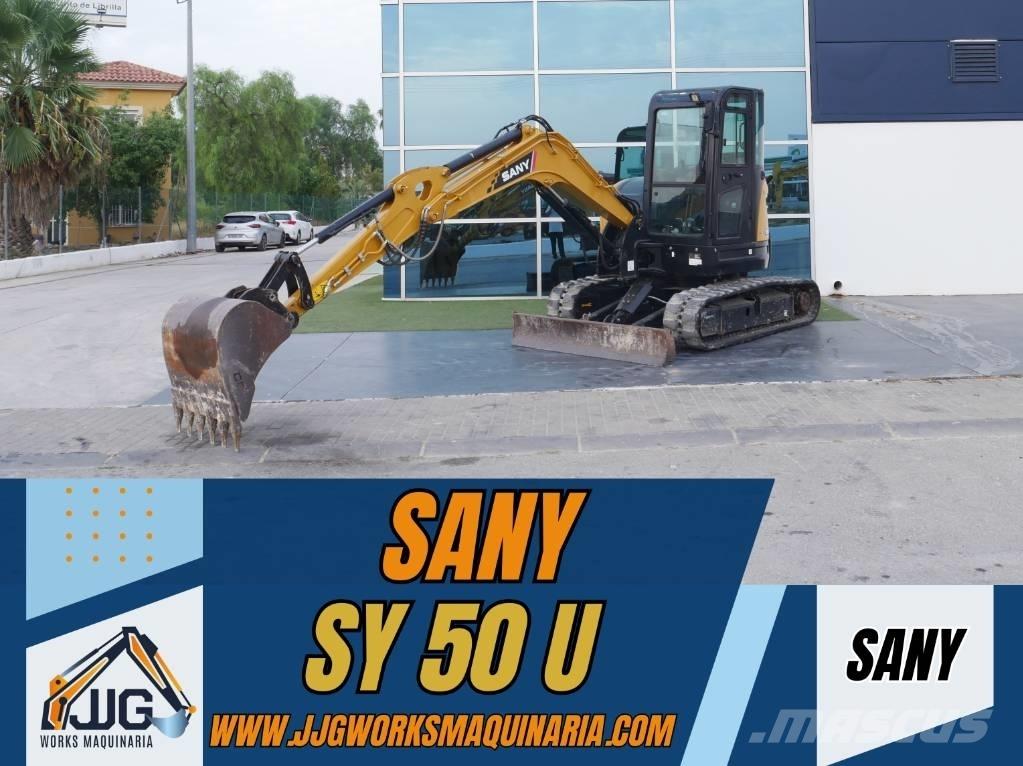 Sany SY 50 U Εκσκαφάκι (διαβολάκι) < 7t