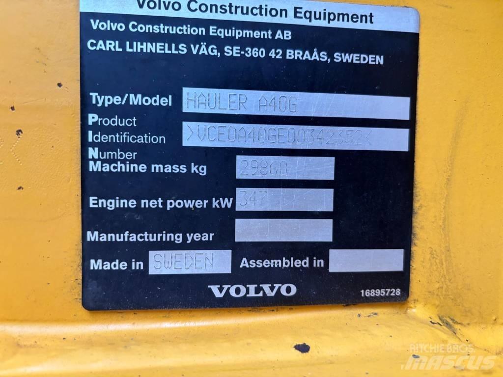 Volvo A 40 G Σπαστό Dump Truck ADT