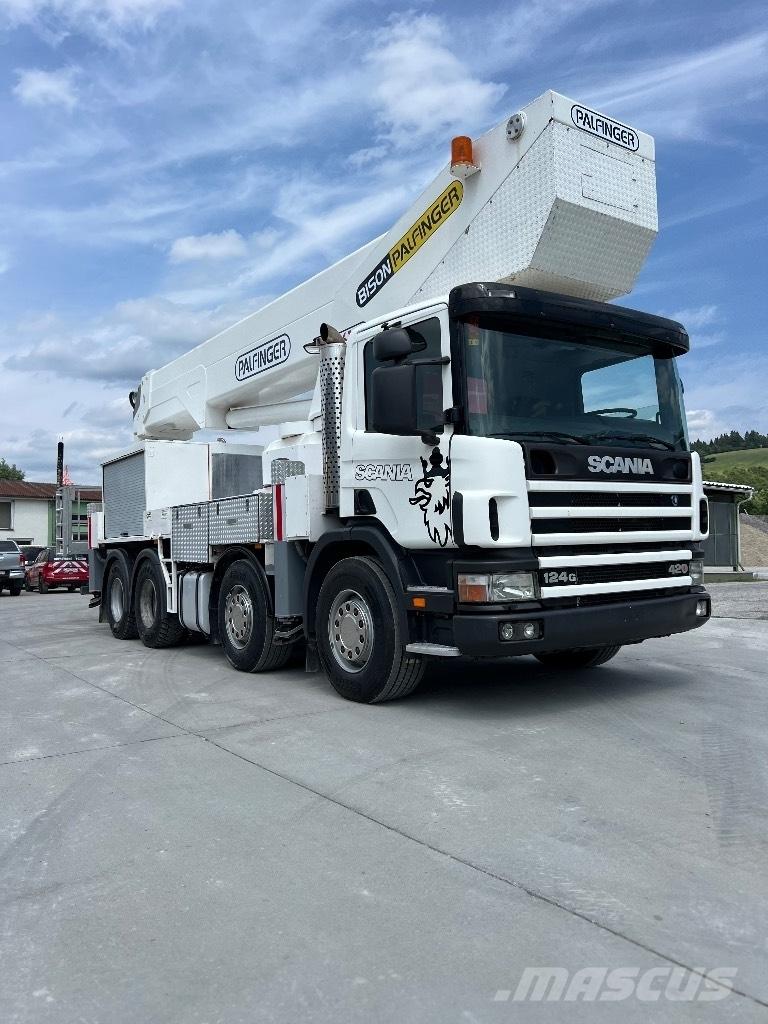 Scania 124 G 420 Φορτηγά με Γερανό