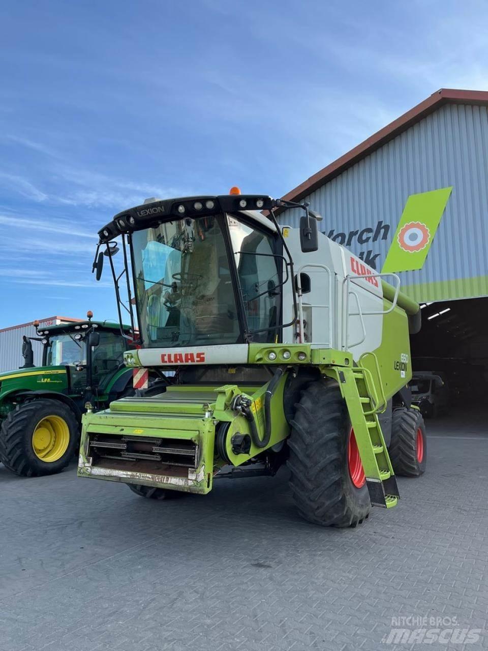 CLAAS Lexion 650 Θεριζοαλωνιστικές μηχανές