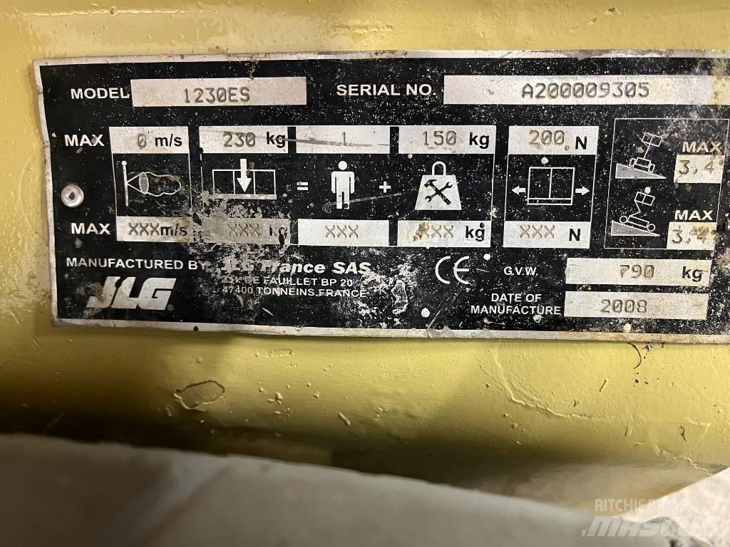 JLG 1230 ES Ανυψωτήρες ψαλιδωτής άρθρωσης