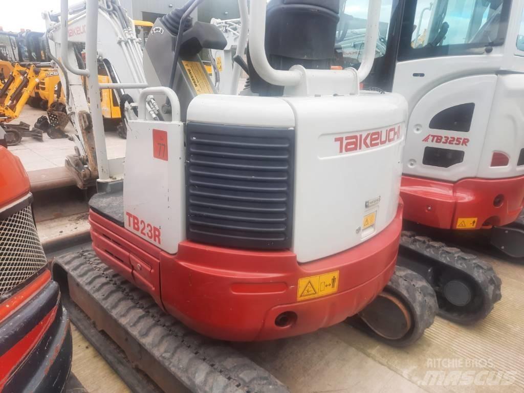 Takeuchi TB23R Εκσκαφάκι (διαβολάκι) < 7t
