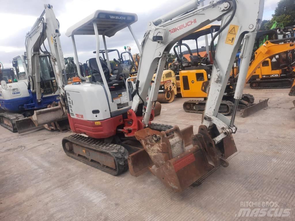 Takeuchi TB23R Εκσκαφάκι (διαβολάκι) < 7t
