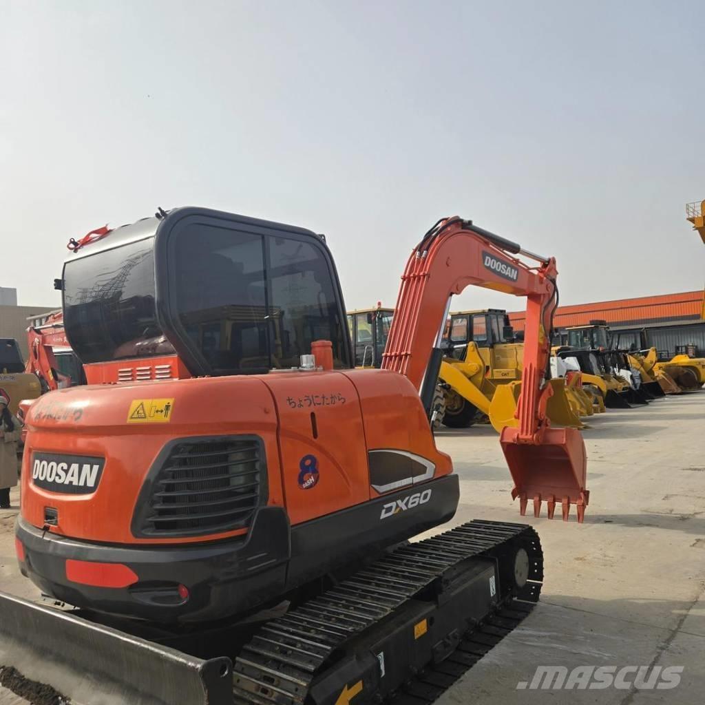 Doosan DX 60 Εκσκαφάκι (διαβολάκι) < 7t