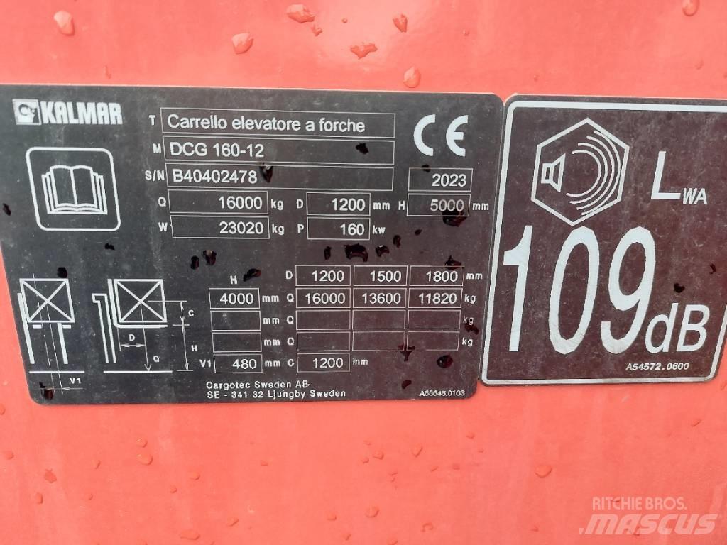 Kalmar DCG160-12 Πετρελαιοκίνητα Κλαρκ