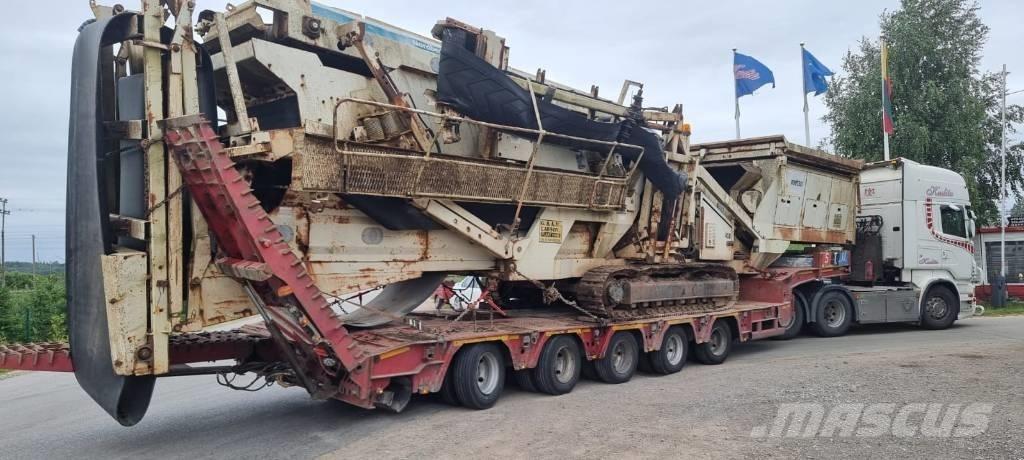 Metso R222 NORDBERG Κινητές μηχανές κοσκινίσματος