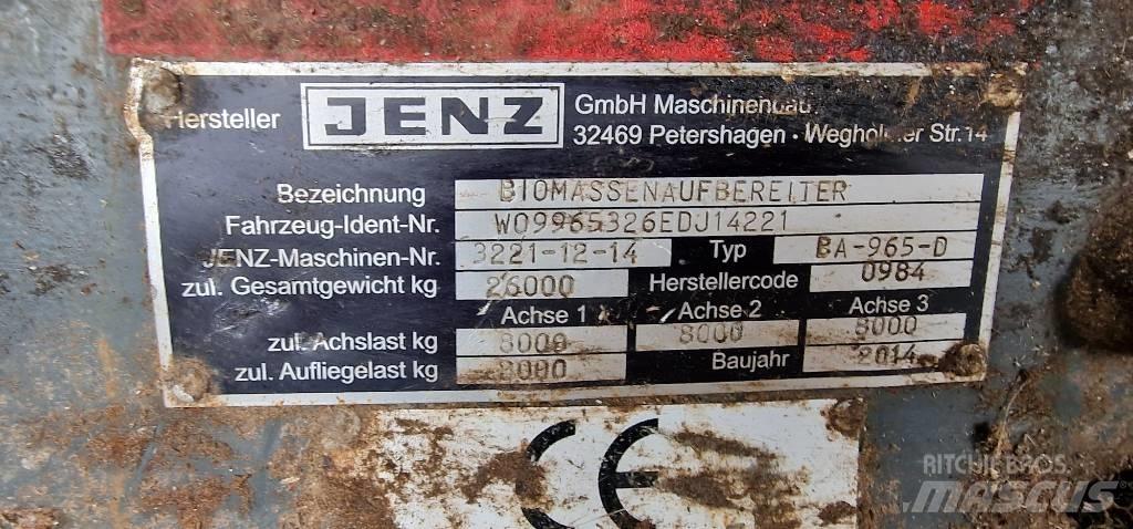 JENZ BA 965 D Κινητοί σπαστήρες