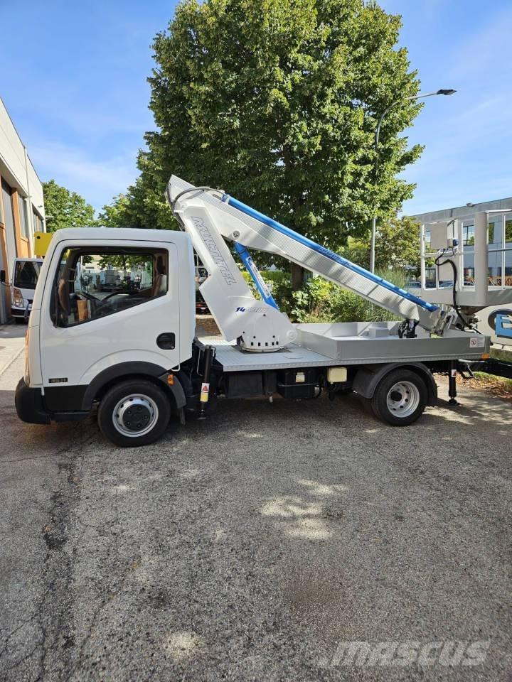 Multitel ALU 145 Εναέριες πλατφόρμες τοποθετημένες σε φορτηγό