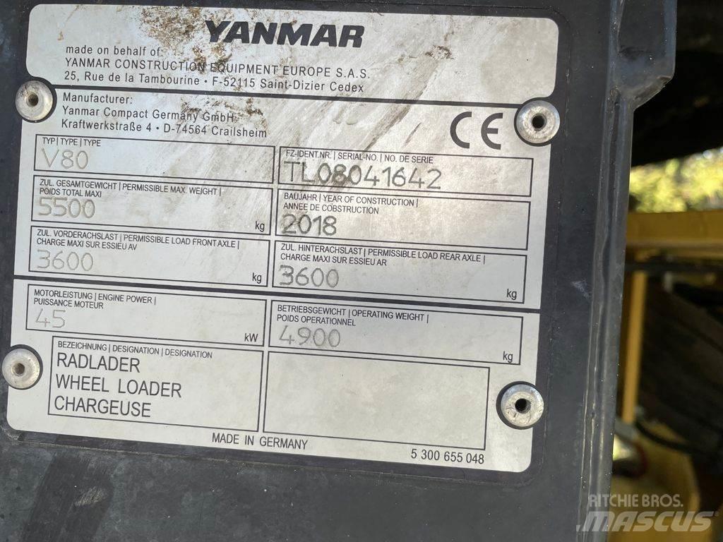 Yanmar V80 Φορτωτές με λάστιχα (Τροχοφόροι)