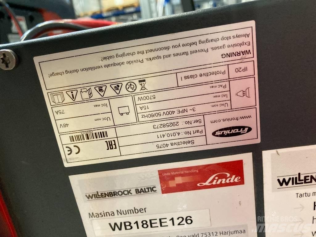 Linde R14X/116 Ανυψωτικά στενών δρόμων