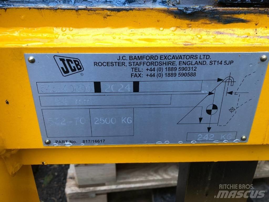 JCB PALLET FORKS Άλλες μηχανές φόρτωσης και σκαψίματος και εξαρτήματα
