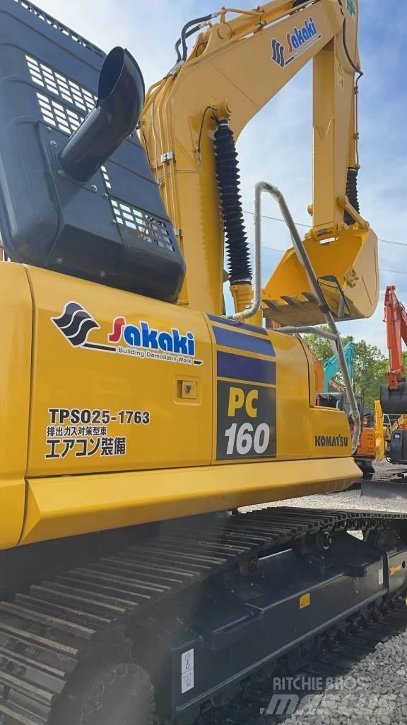 Komatsu PC 160 Εκσκαφείς με ερπύστριες