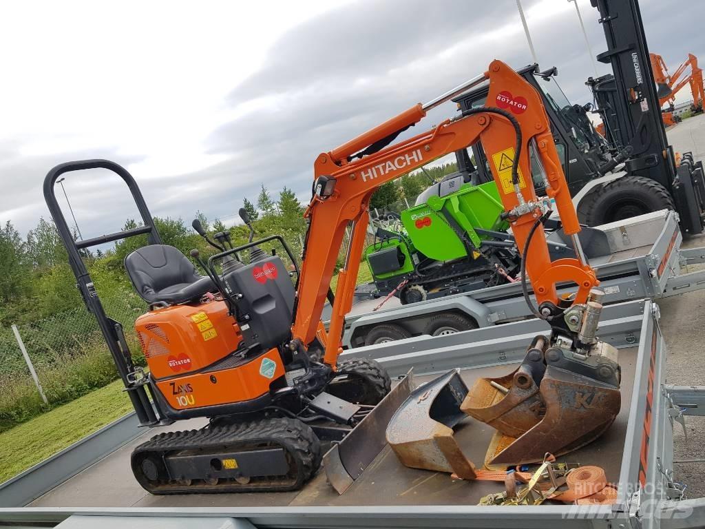 Hitachi ZX10U-2 Εκσκαφάκι (διαβολάκι) < 7t