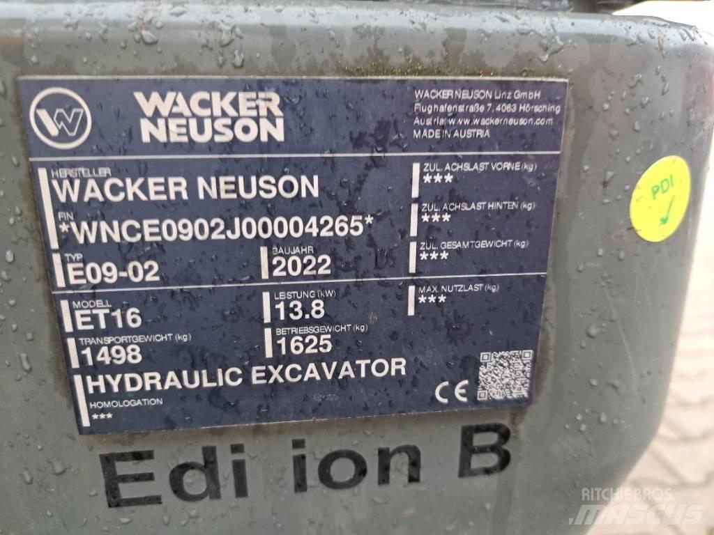 Wacker Neuson ET16 Εκσκαφείς με ερπύστριες