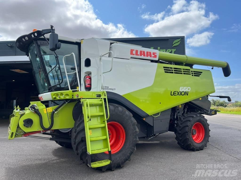 CLAAS Lexion 660 Θεριζοαλωνιστικές μηχανές