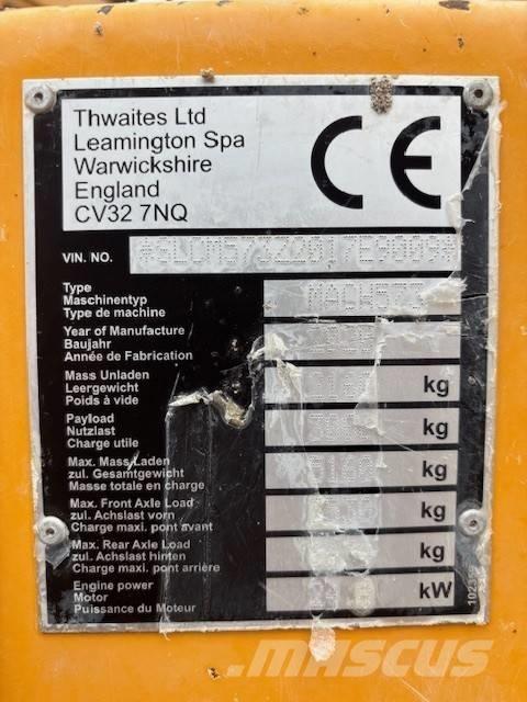 Thwaites MACH 573 Dumpers εργοταξίου