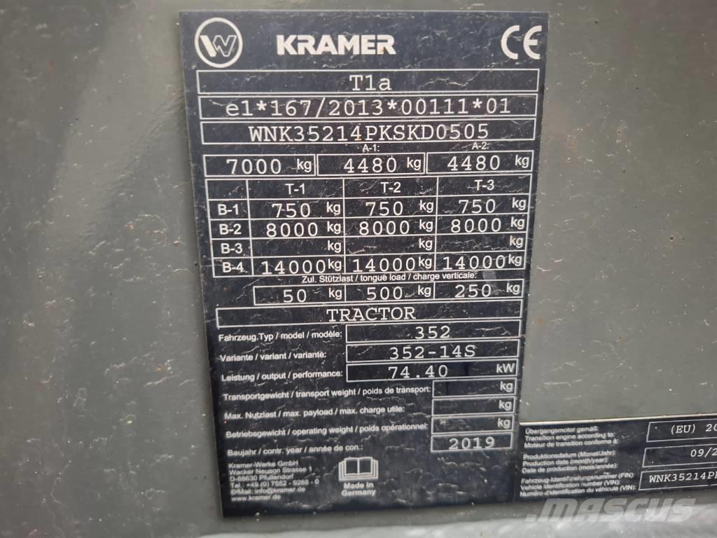 Kramer 8115 Φορτωτές με λάστιχα (Τροχοφόροι)