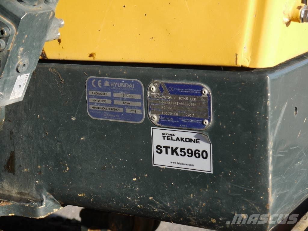 Hyundai HX 145 LCRD Εκσκαφείς με ερπύστριες
