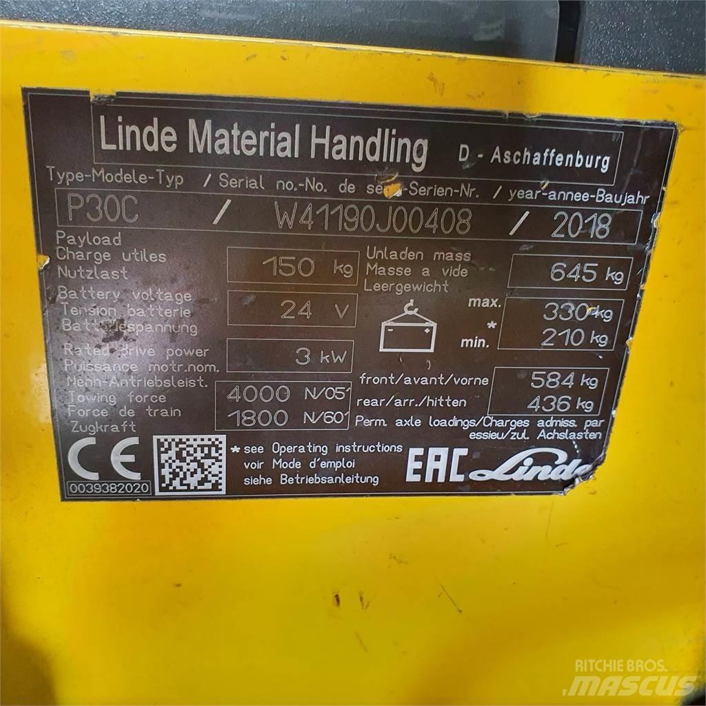 Linde P30C Φορτηγά ρυμούλκησης
