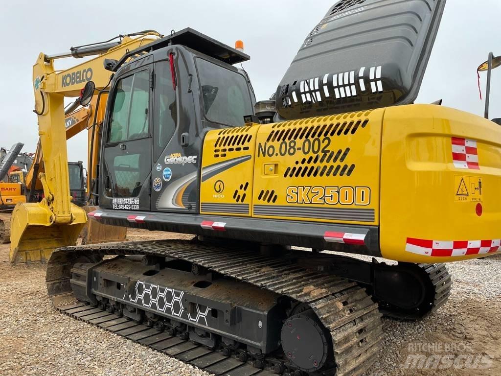 Kobelco SK 250D Εκσκαφείς με ερπύστριες