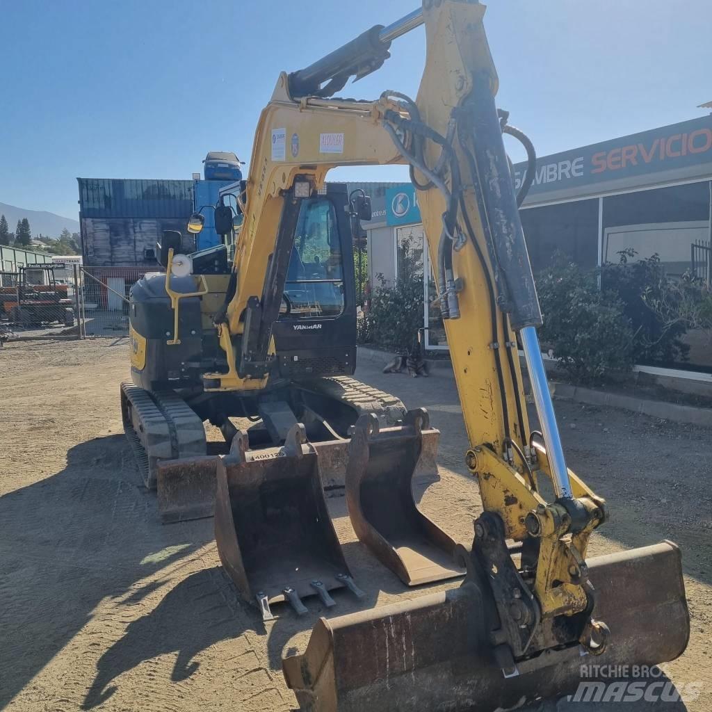 Yanmar Vio 80-1A Μίνι εκσκαφείς 7t - 12t