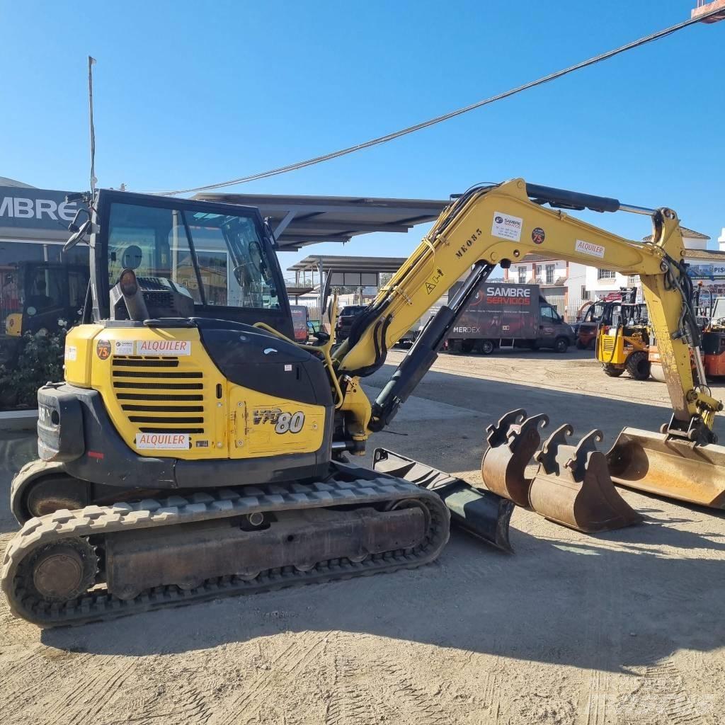 Yanmar Vio 80-1A Μίνι εκσκαφείς 7t - 12t